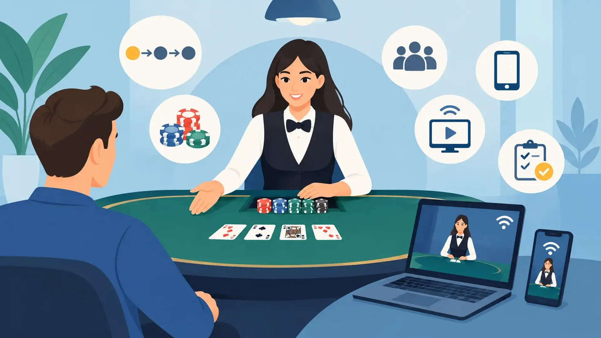 Live-Casino: Ein umfassender Leitfaden – wie Sie Live-Dealer-Spiele wählen und die beste Erfahrung erzielen